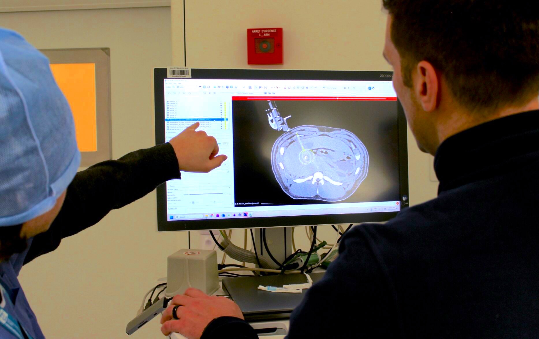 Curvilinear insertion planning tool