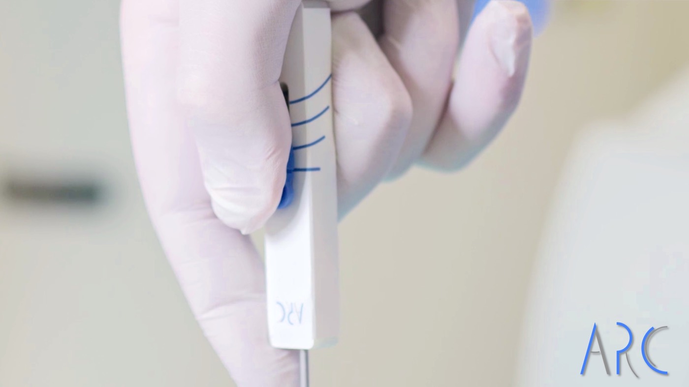 ARC handle slider manipulation